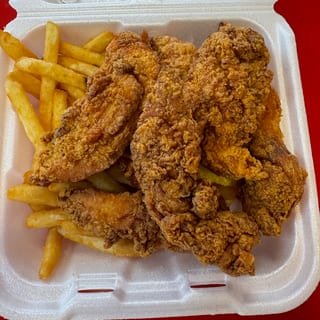 6 Piece Tender W. Fries